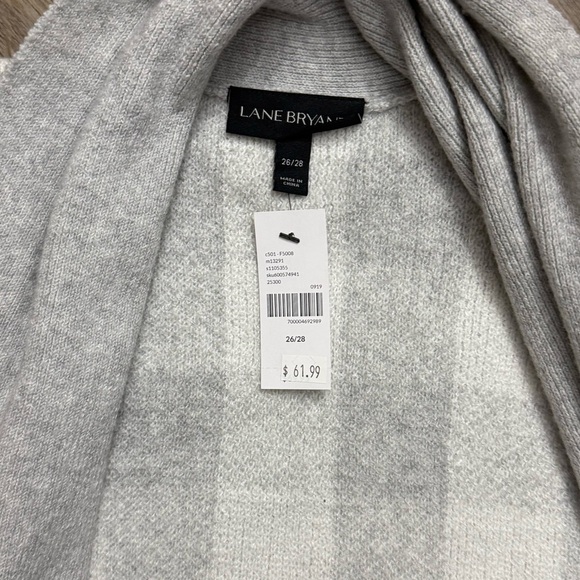 Lane Bryant • Sleeveless Plaid Duster Cardigan Sweater - Picture 7 of 10